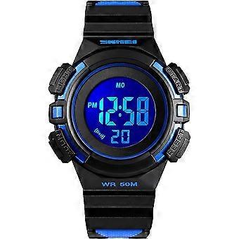 Kids Watches Digital Outdoor Sport Waterproof Electrical EL-Lights Watches with Alarm Luminous Stopwatch Casual Military Child Wrist Watch Gift for Bo
