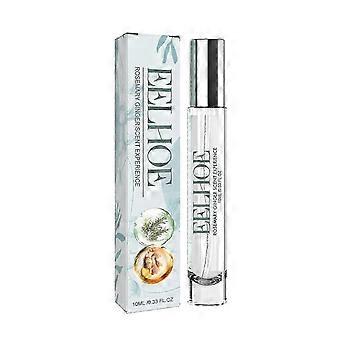 Natural Rosemary Ginger Perfume for Women - Fresh, Invigorating Fragrance to Boost Confidence & Attract Attention - 10ml Travel-Friendly Scent with Na