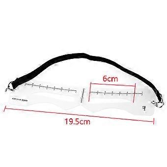 Eyebrow Templates Eyebrow Shaping Stencils for Tattoo 1Set Assorted Color