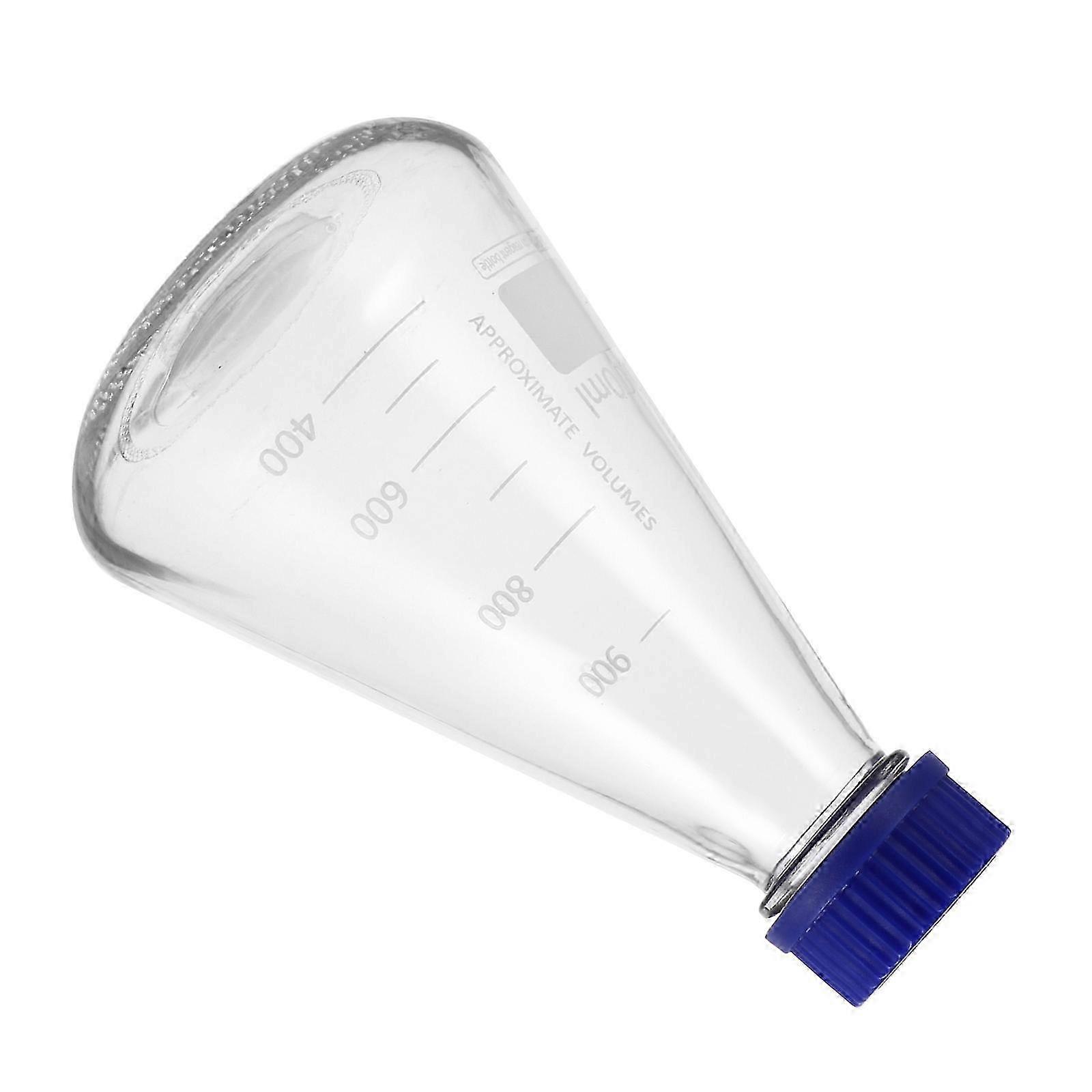 1 Pc Glass Conical Bottle Experiment Flask Conical Flask Laboratory Tool