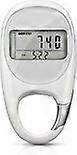 3D Pedometer with Clip - Walking Pedometer - Large Screen - Accurate