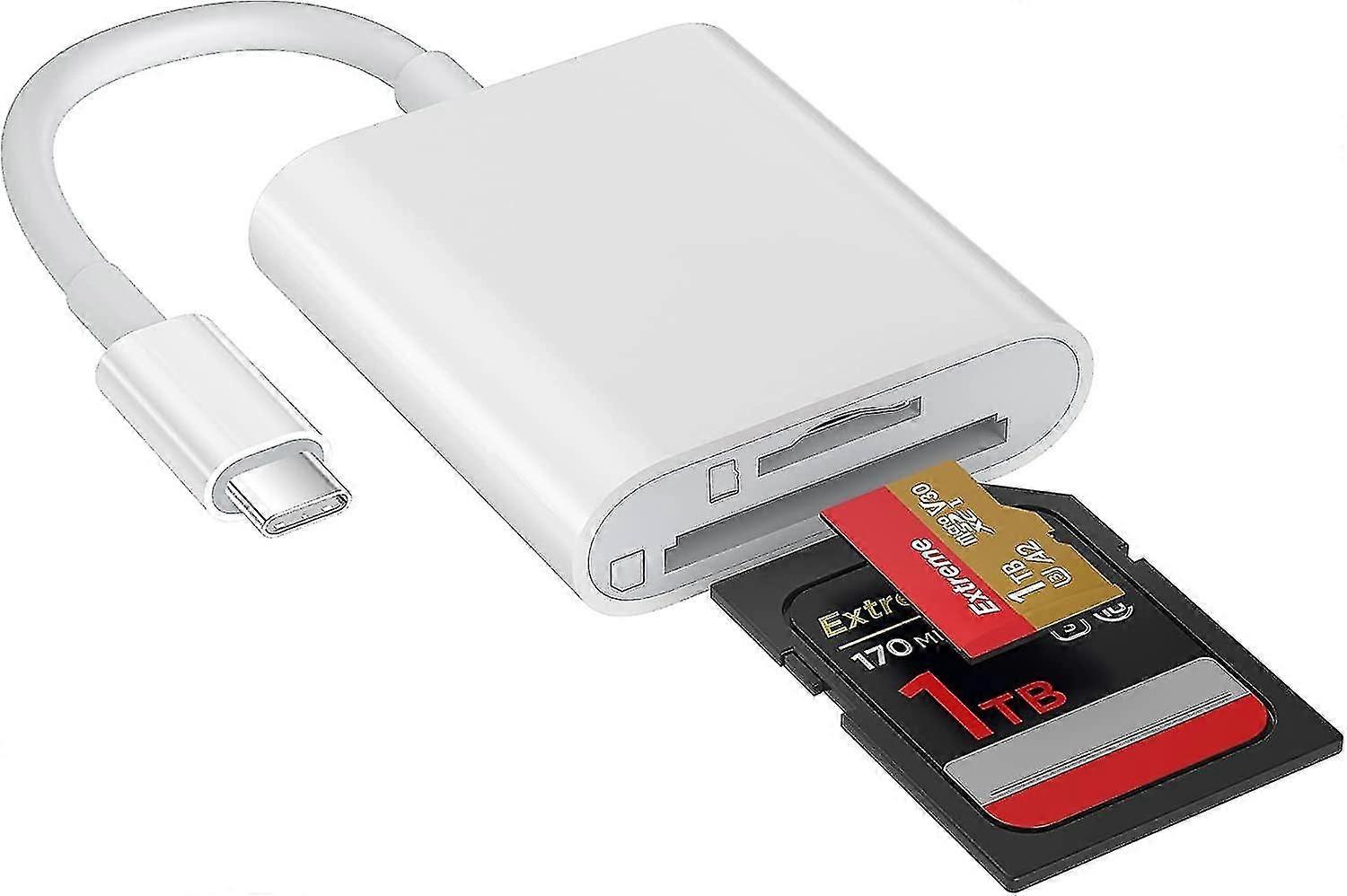 Usb C Sd Card Reader, Thunderbolt Usb 3.0 Micro Sd Camera Memory Card Reader Trail Camera Sd Card Ad