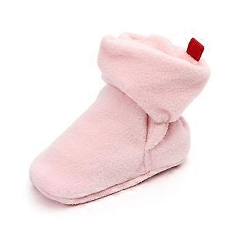 Baby Soft Cotton Little Boots Anti-slip Sole Warm Toddler Autumn and Winter Shoes 2024 / Style Fashion D0951