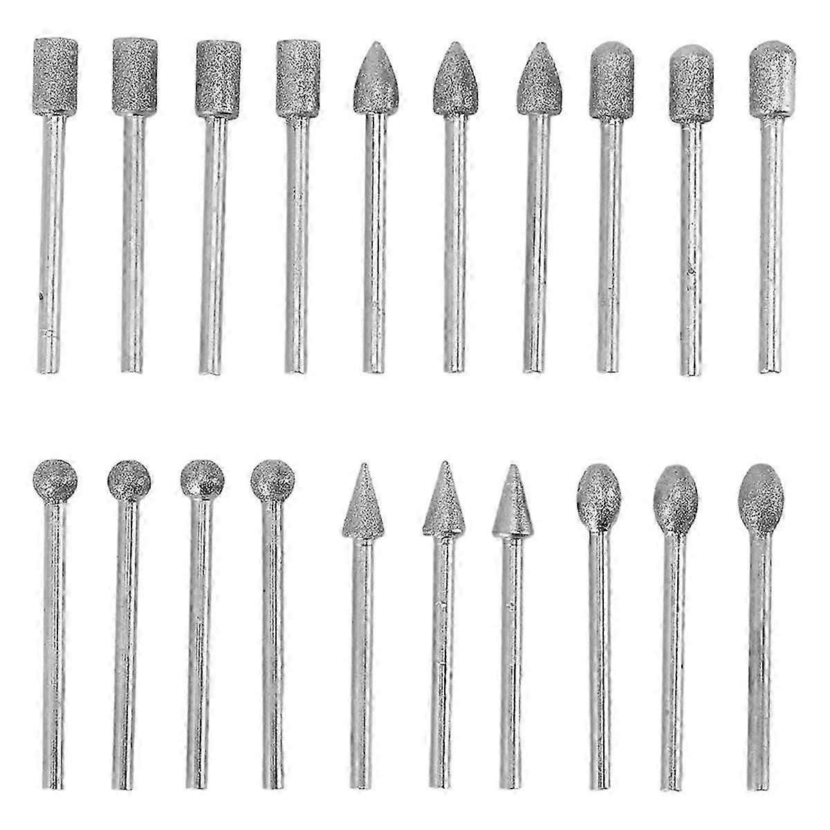 20PCS Stone Carving Set Grinding Bit Set