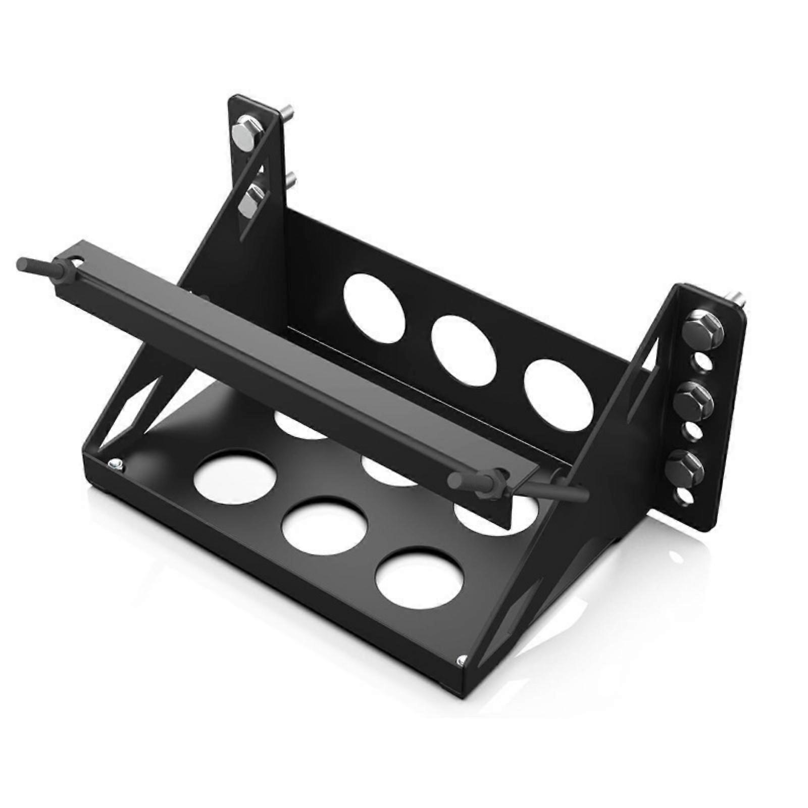 Mounting Bracket Powder-Coated Securing Bracket Open-Frame Mount for Mechanics,