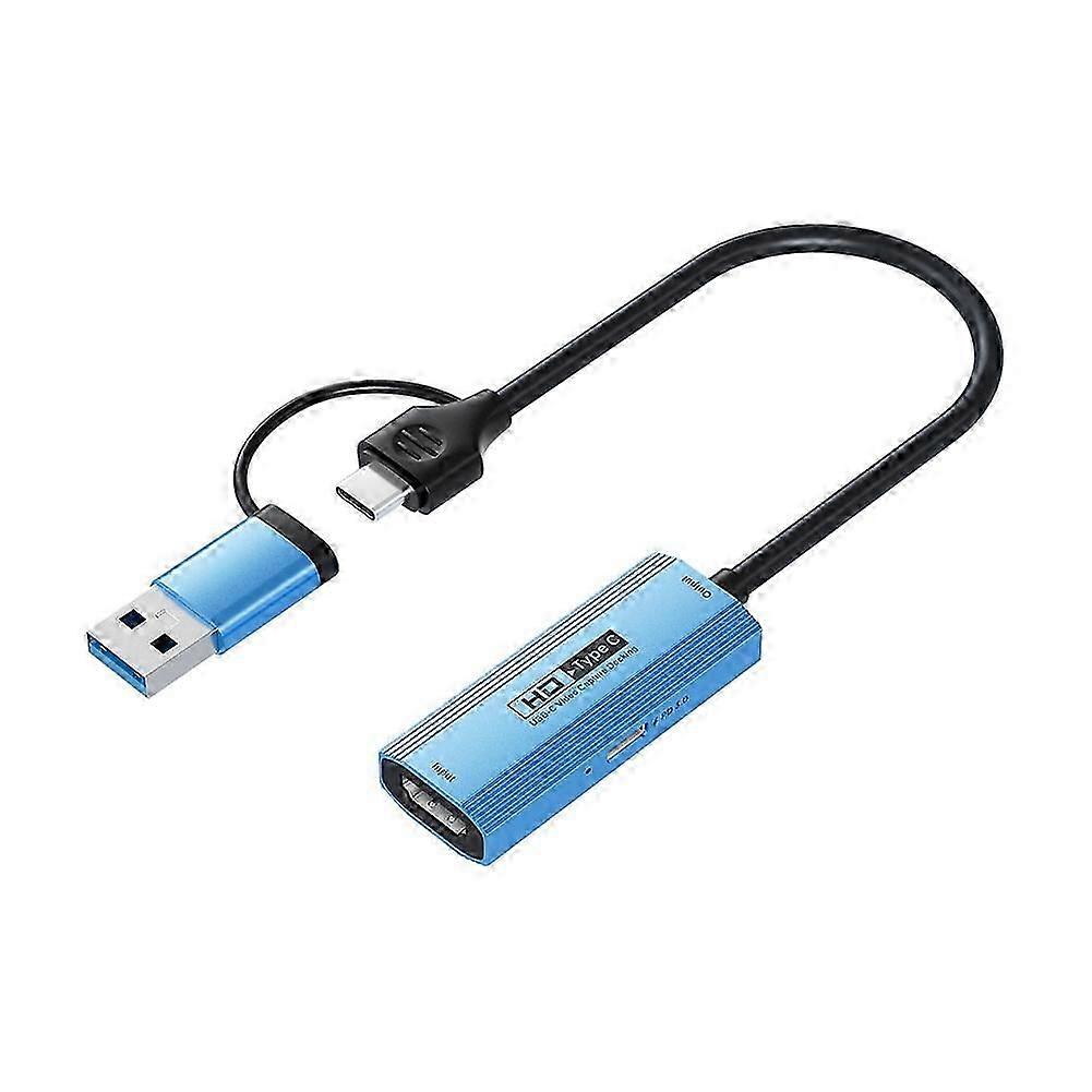 USB3.0&USB-C 1080P 4K30Hz Video Capture Docking