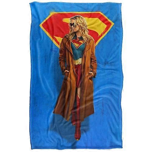 Supergirl Logo Soft Touch Blanket