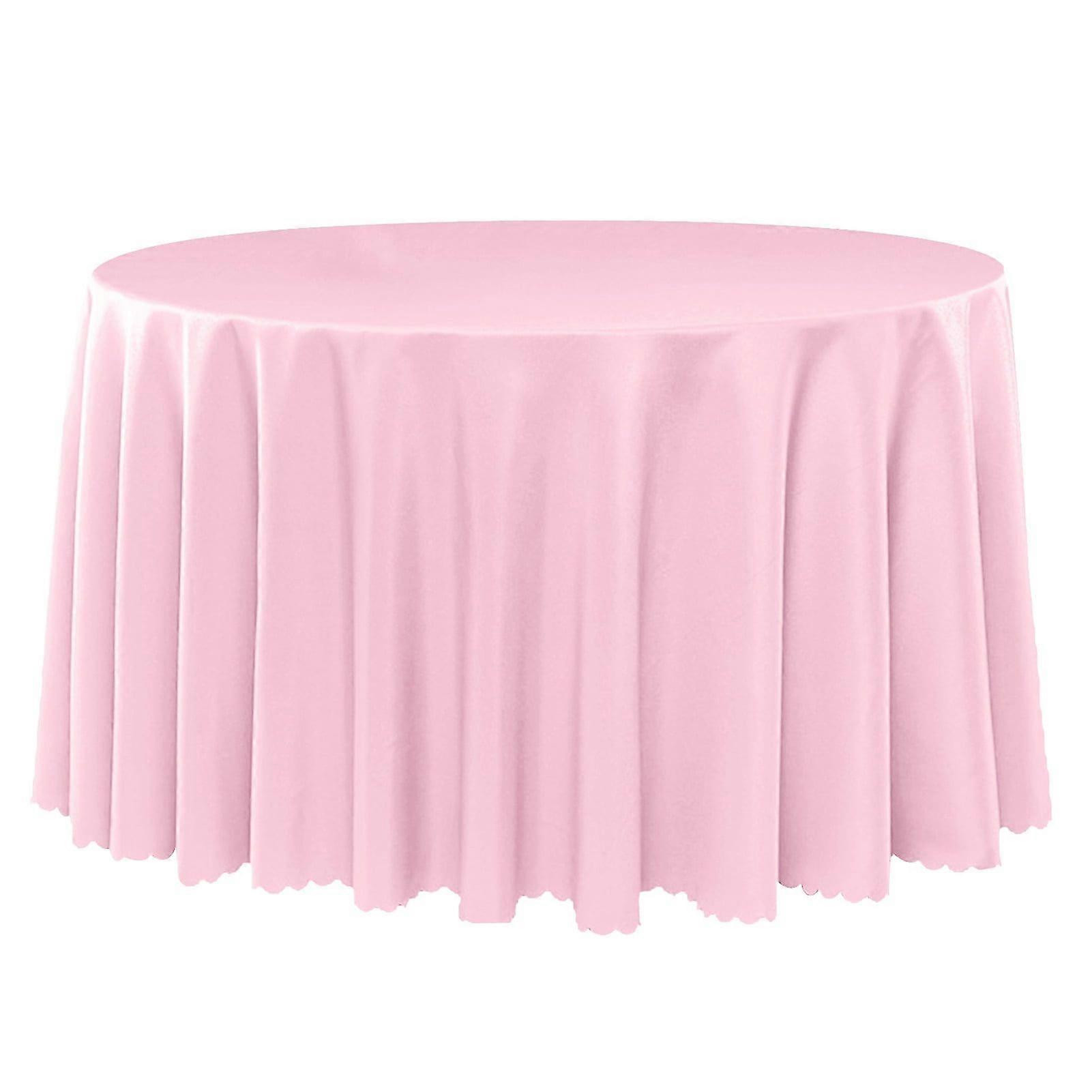 Spillproof Polyester Tablecloths Wrinkle Resistant Exquisite Wedding Dining Table Cover for Kitchen