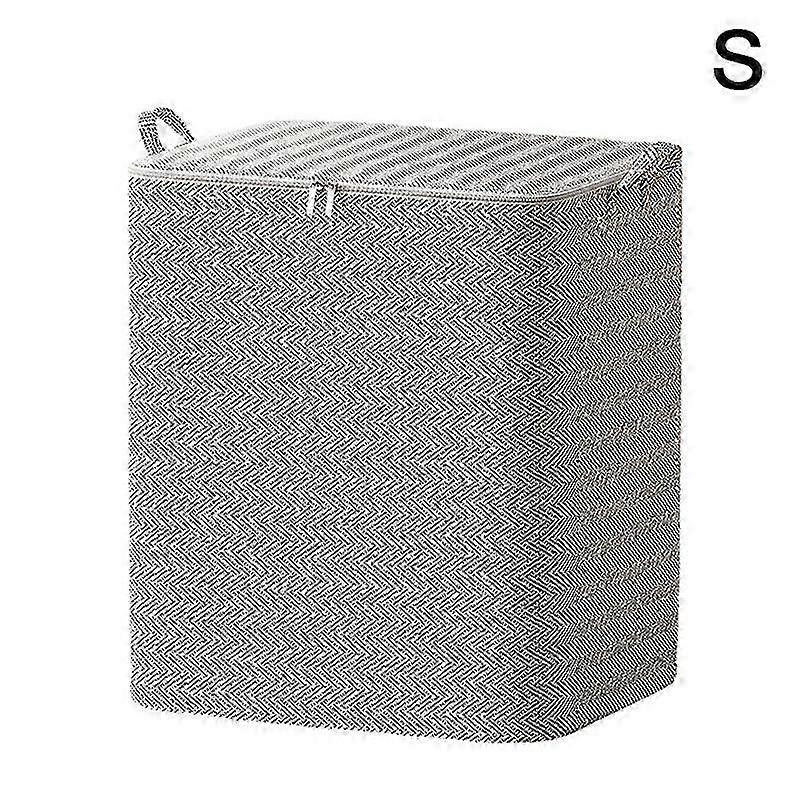 Durable Fold-Flat Clothes Storage Bag With Wide Handle