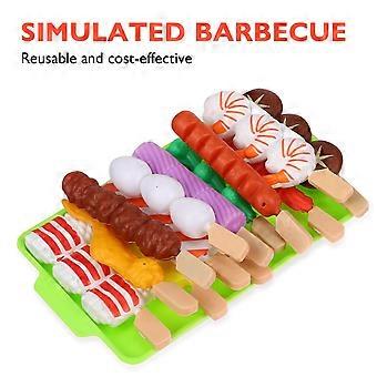 72 stk grill legesæt legesæt legemad sæt grill foregive mad interaktiv grill leg mad grill tilbehør