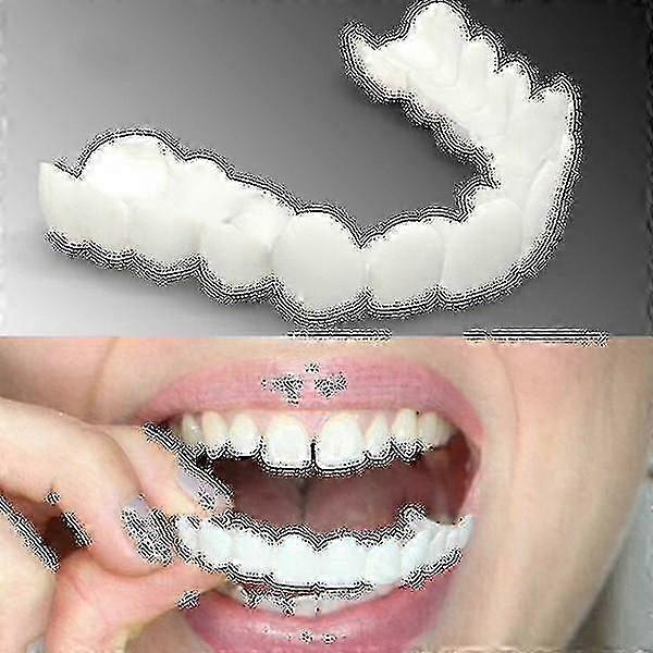 Upper/lower Comcompatible witht Fit Flex Whitening Denture Braces Tw