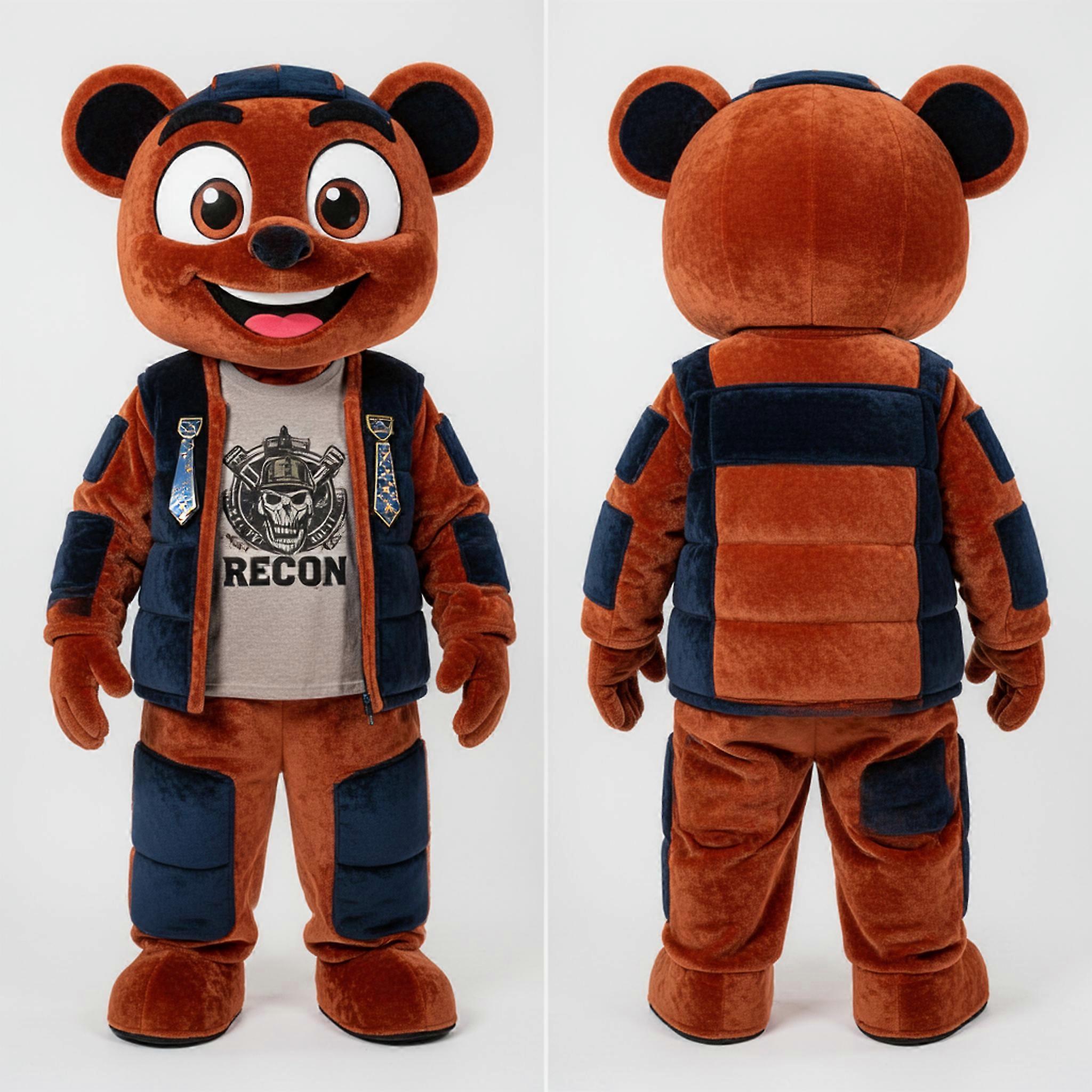 MASTICOT Rust Orange Marine Recon Mascot