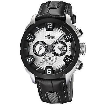Lotus chrono Quartz Analog Man Watch with Synthetic Leather Bracelet L15787/1