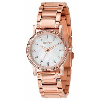 Dkny soho Quartz Analog Women's Watch with Stainless Steel Bracelet Gold Plated NY8121