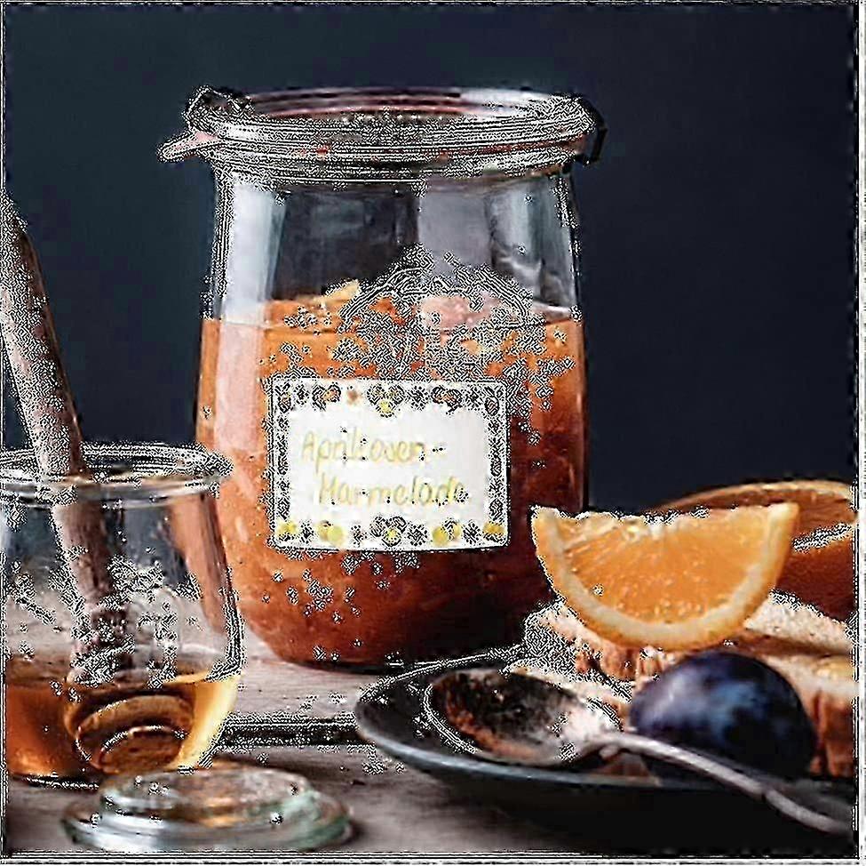Removable Jam Jar Labels 250 Pcs