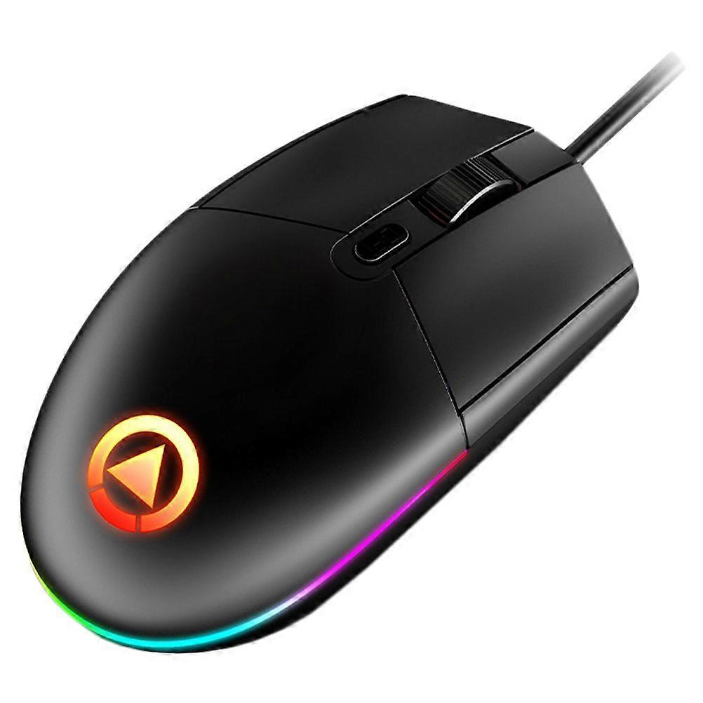 Ergonomic Gaming Mouse With Breathing Light