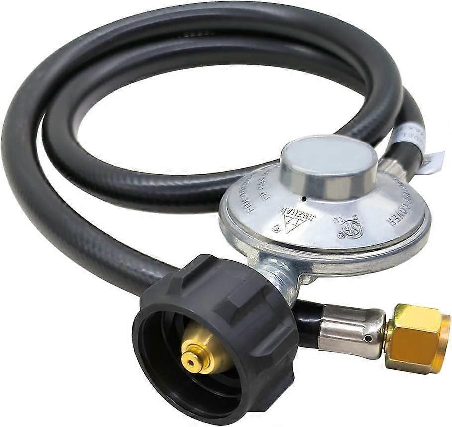 3ft Brass Propane Hose with Regulator