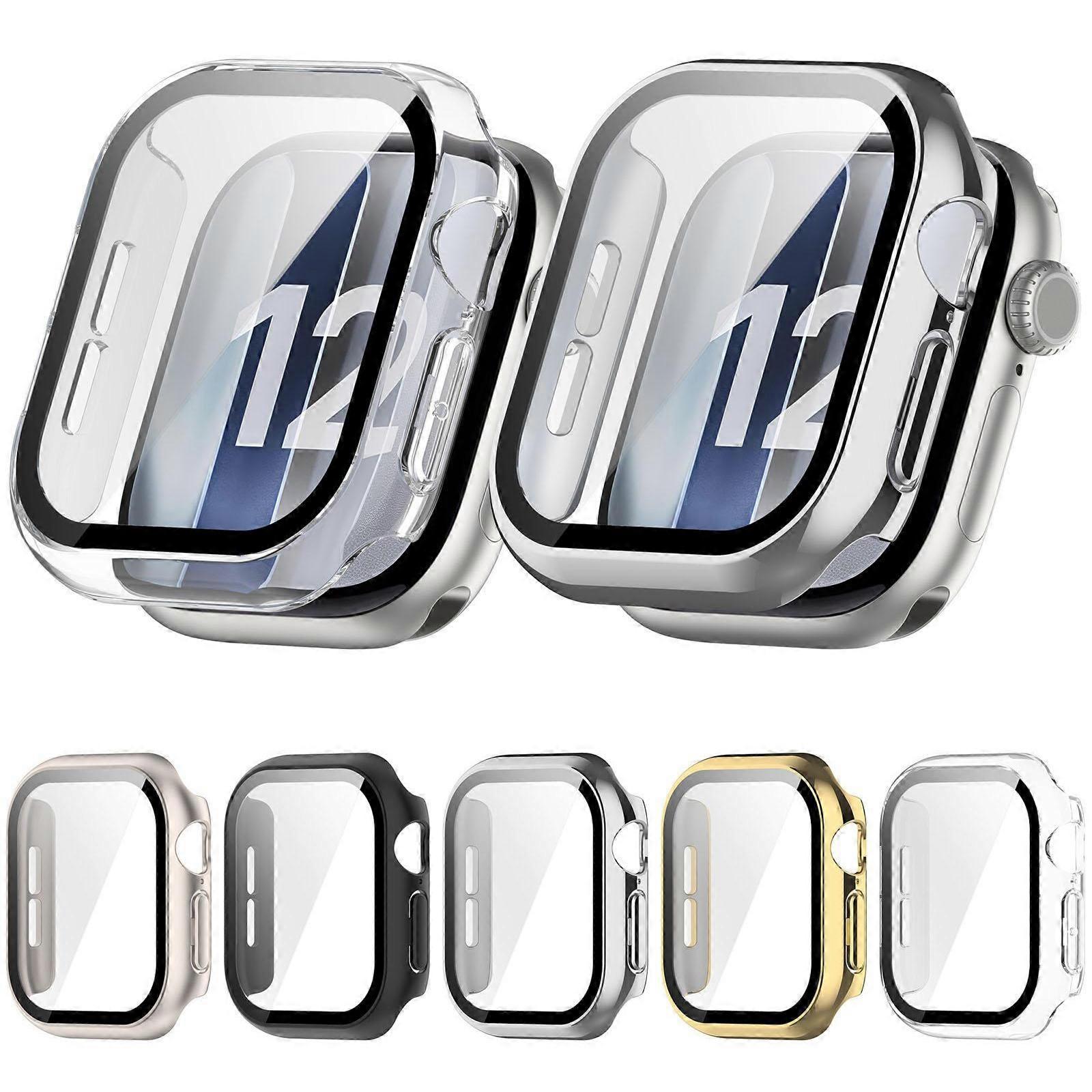 xDfind Tempered Film Integrated PC Watch Protective Case