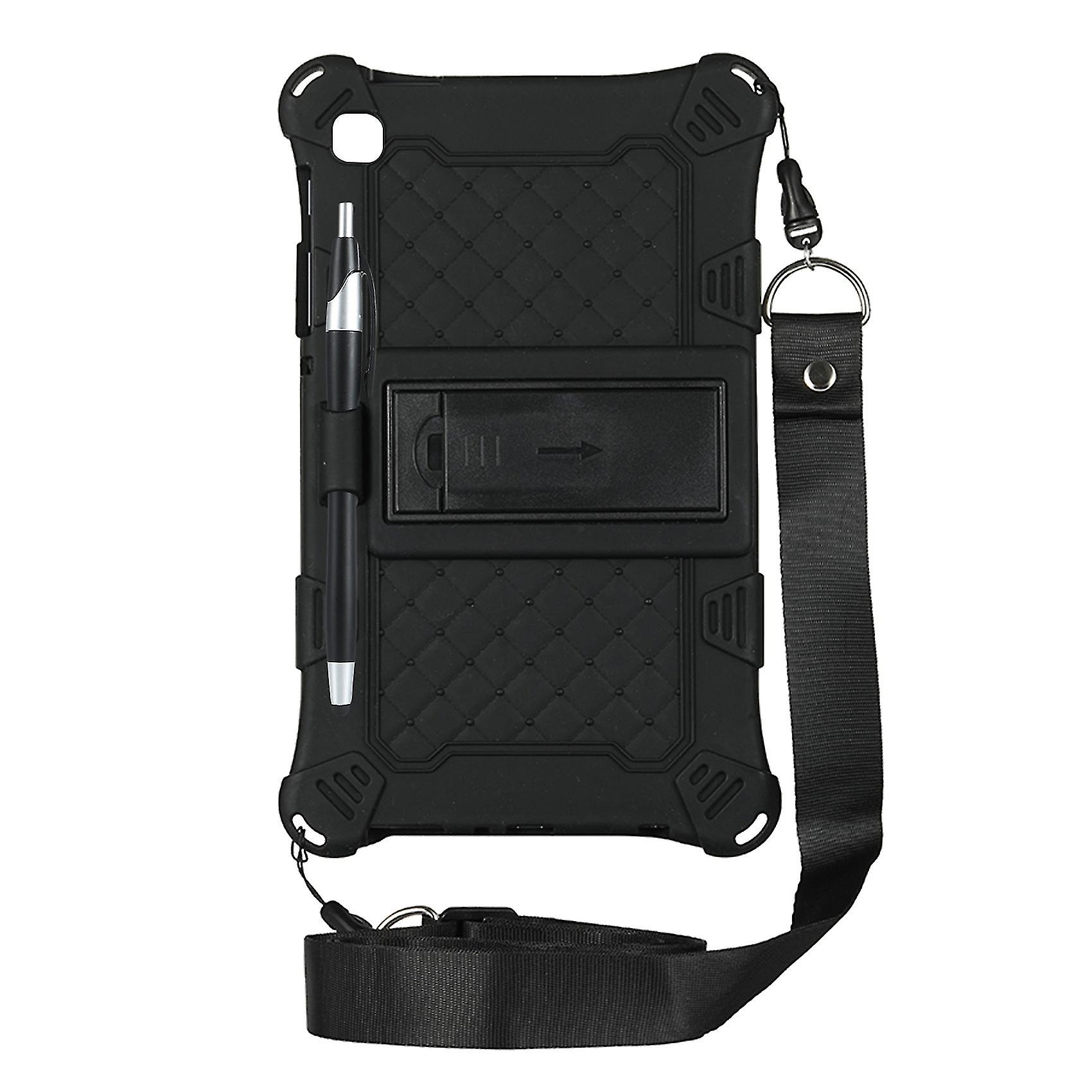 Silikonowe etui do Samsung Tab A7 Lite 8,7 cala 2021 T220 T225 Tablet Case Stojak na tablet z piórem i