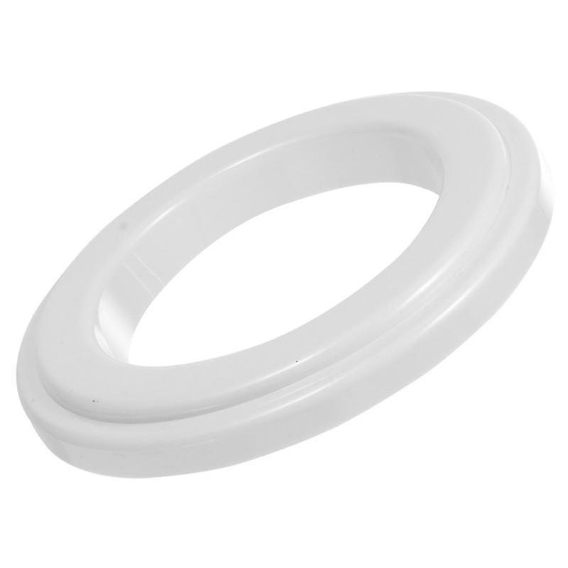 27.4X27.4x1.7cm White Pizza Cutter Accessories 1pc Plastic Pizza Saucing Ring Scone Stuffing Circle