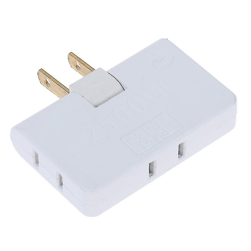Rotatable Socket Converter: 180 Degree Multi Plug Slim Wireless Outlet Adapter