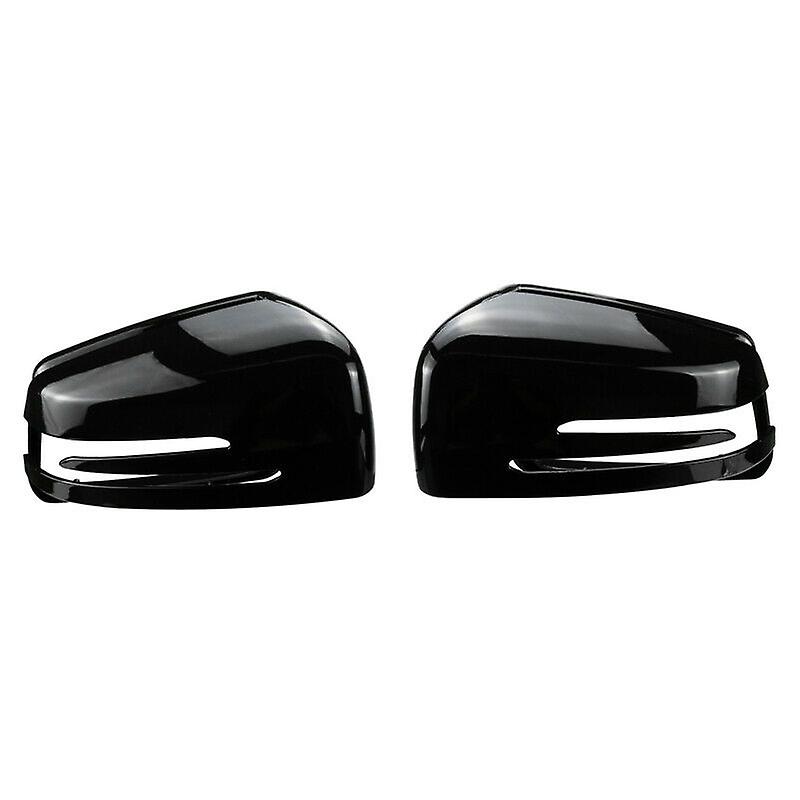 1 Pair Door Mirror Covers Side Mirror Caps for C E S GL Class W204 W212 W221 CLA GLA 2009-2013 Glos
