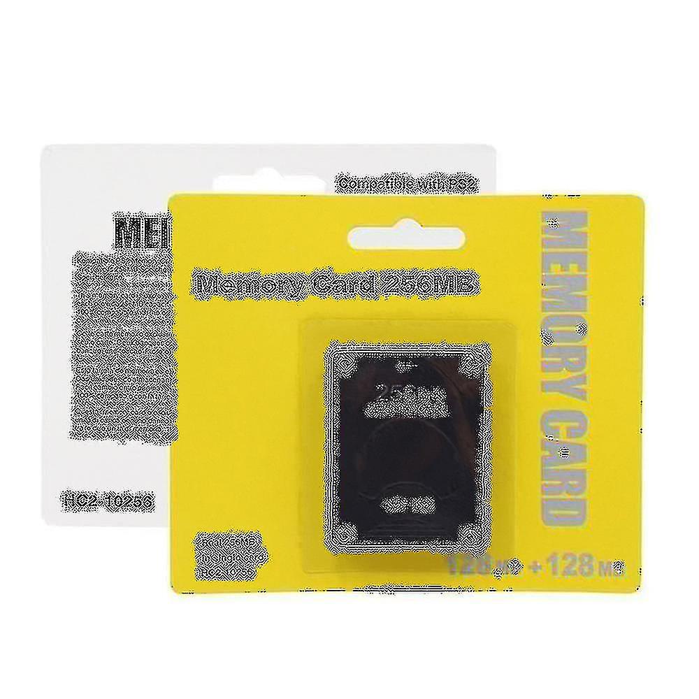 For Ps2 Memory Card Memory Expansion Cards Suitable For Playstation 2 Ps2 Black Memory Card, 256mb