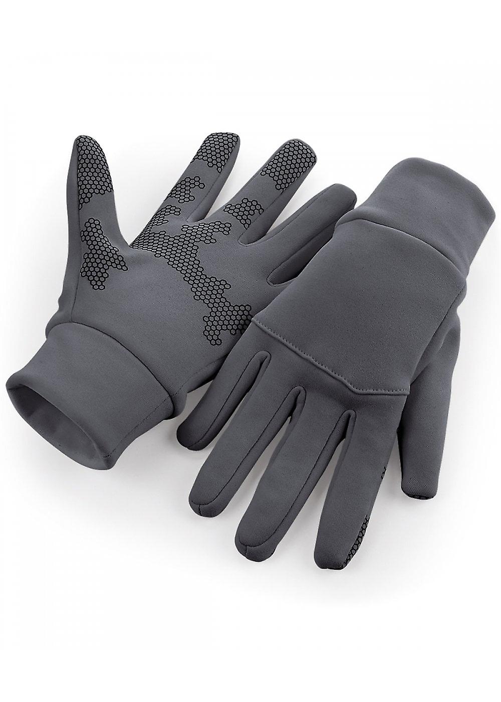 Men's Beechfield Softshell Sports Tech Gloves B310