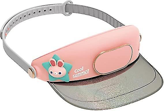 Cooling Fan Hat With Visor Sun Visor Hats Usb Charging Protection Summer Cap