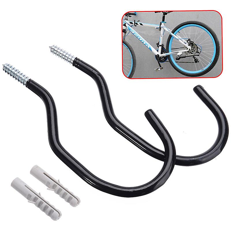 1 pair of bicycle hook, suitable for all types of bicycles, large opening, easy to turn on / off - Perfect hooks / hangers for storing and hanging bic