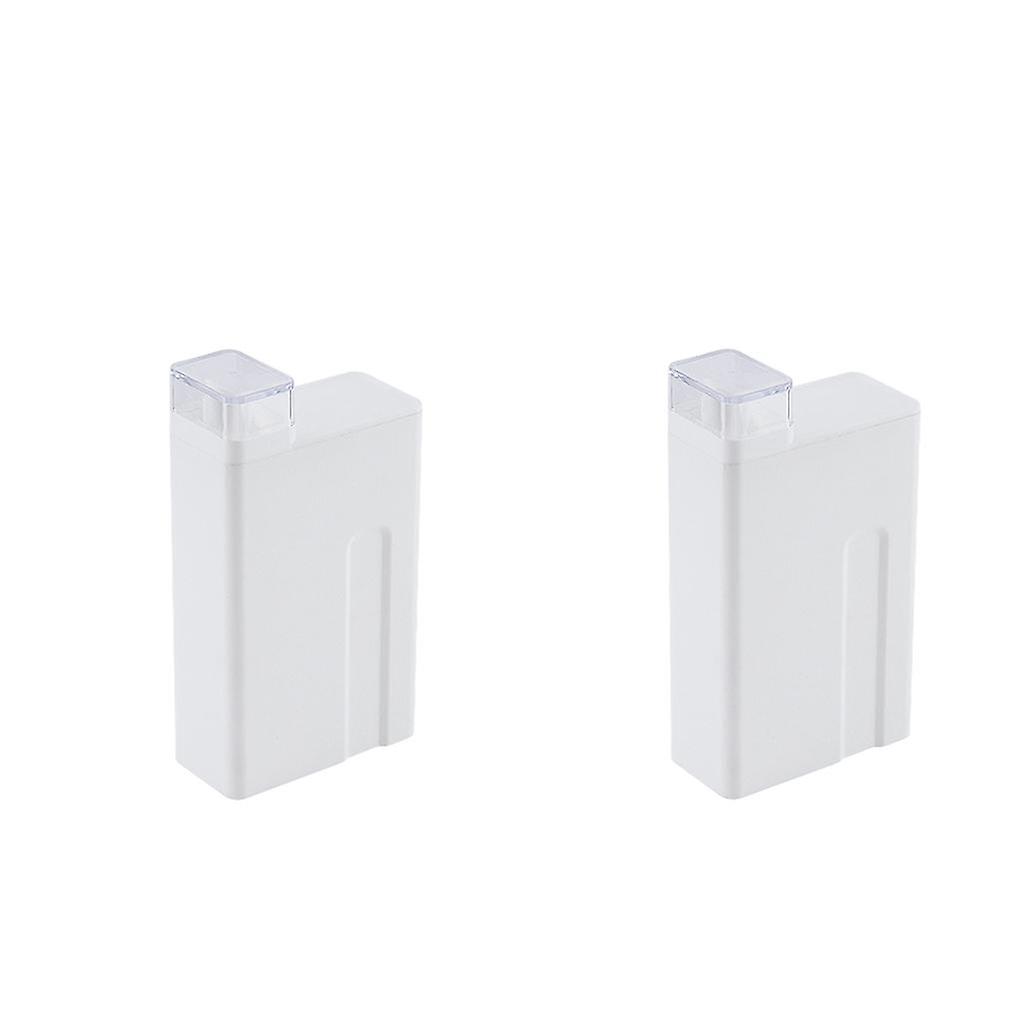 2pcs Laundry Detergent Empty Bottles Refillable Bleaching Agent Container