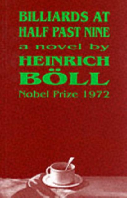 Billiards At Half Past Nine - Heinrich Boll - Paperback - English Book - Modern and contemporary fiction ()
