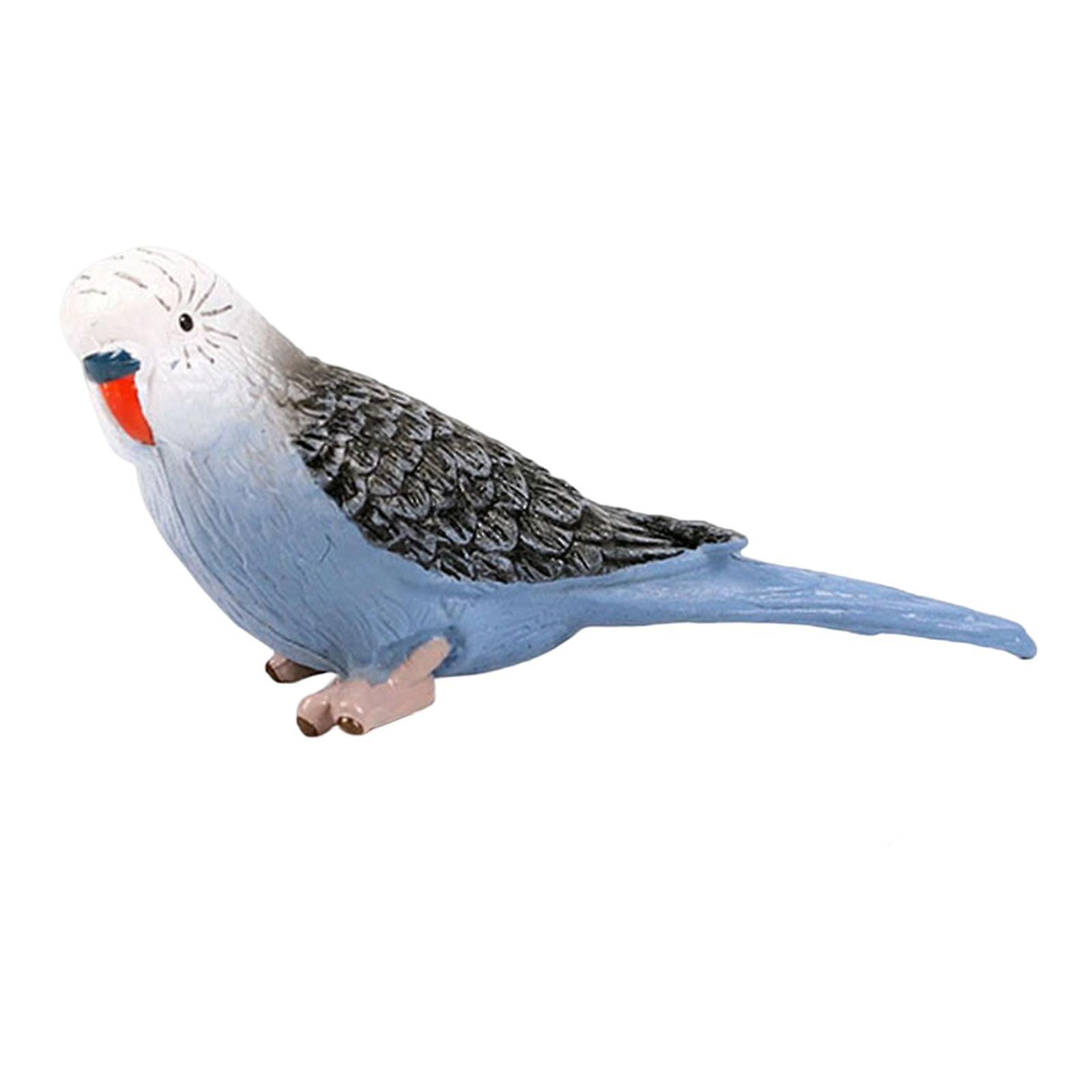 Realistic Pretend Figurine Toy Early Educational Toy for Diorama Cake Topper parrot