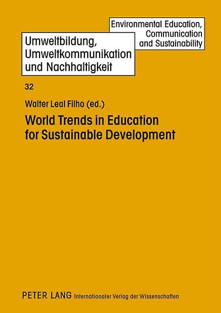 World Trends In Education For Sustainable Development by Peter Lang AG Hardback Book
