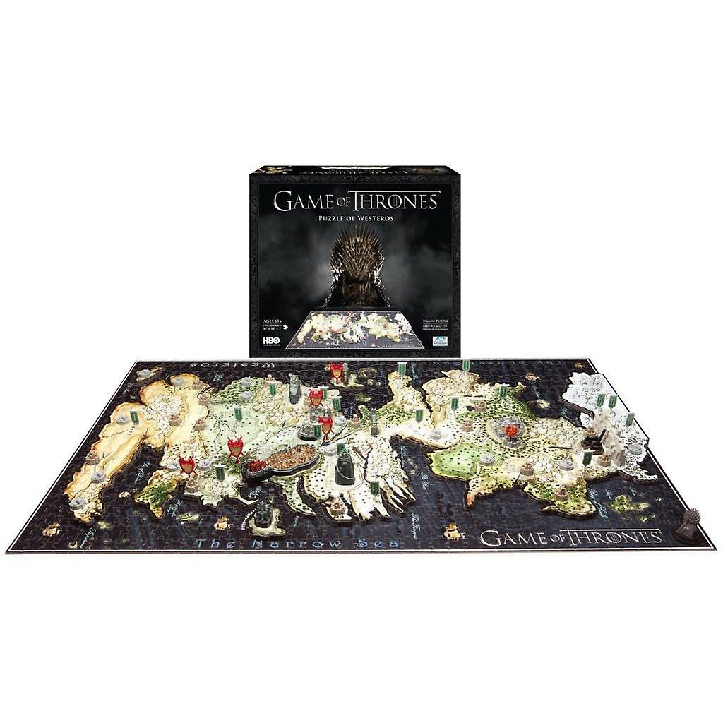 4D Game Of Thrones - Westeros 1500pc Puzzle