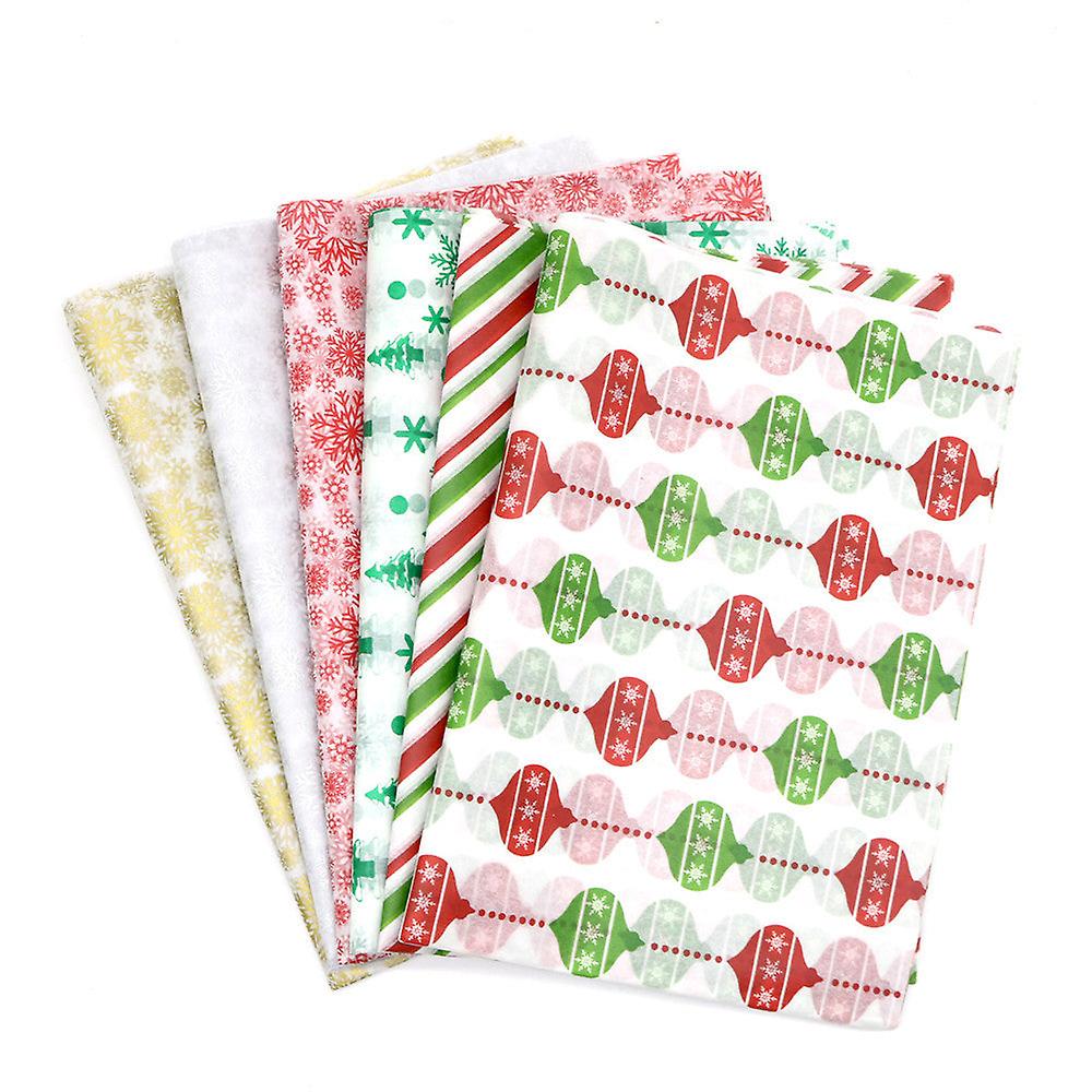 Christmas Gift Xmas Series Mg Tissue Paper Fireworks Display Wrapping Paper 10 Sheets/pack Copy Paper 50 X66 Cm