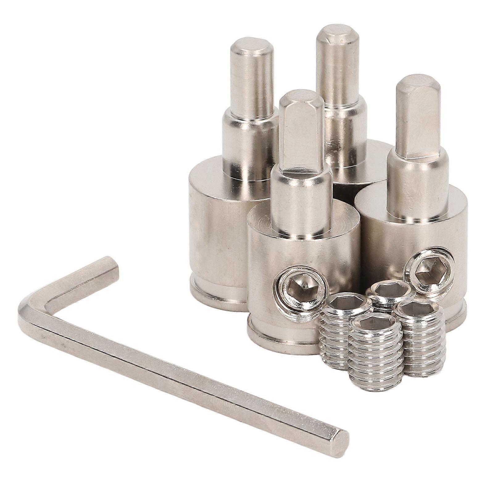 Amp Input Reducer 0GA to 4GA Brass Wear Resistant Power Ground Input Reducer Adapter for Car A-B