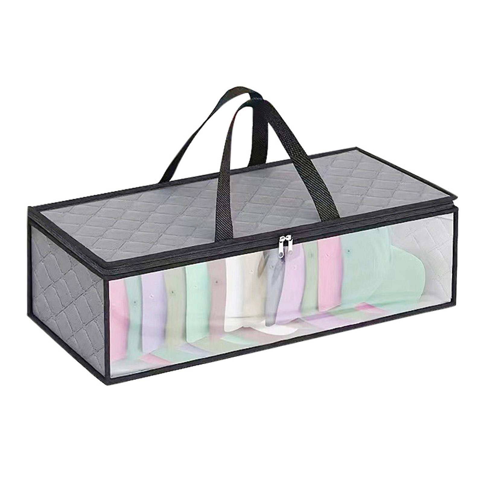Under-bed Storage Bag with Handle Space-Saving Foldable Suitcase Packing Case for Suitcase Packing