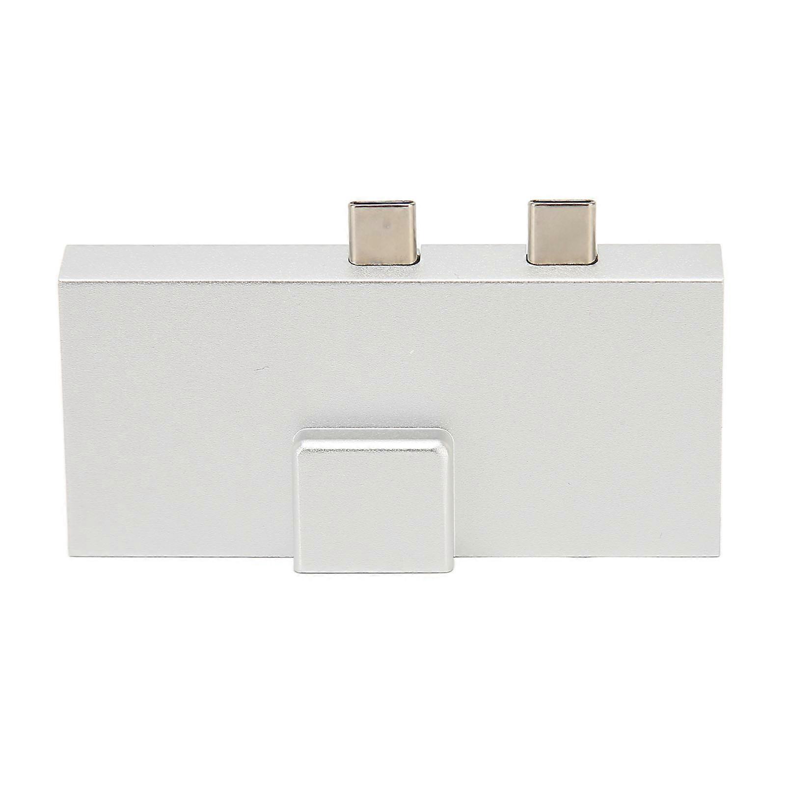 Dual USB C Expansion Hub Professional 7 Ports Plug and Play 5Gbps Data Transfer USB C Hub for Surface Pro 8 9 X