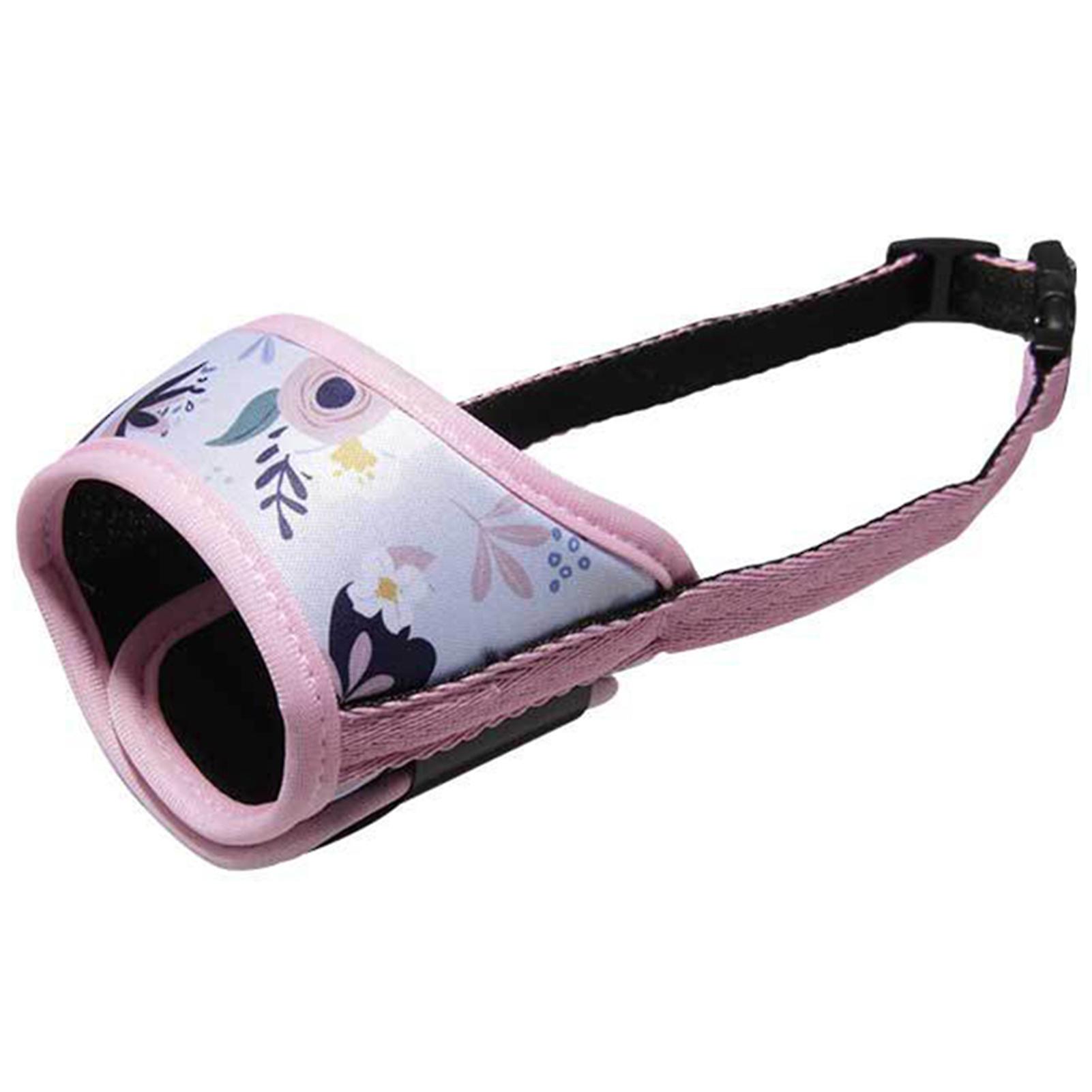 Soft Dog Muzzle with Buckle Design Breathable Dog Mouth Cover Adjustable for Dogs