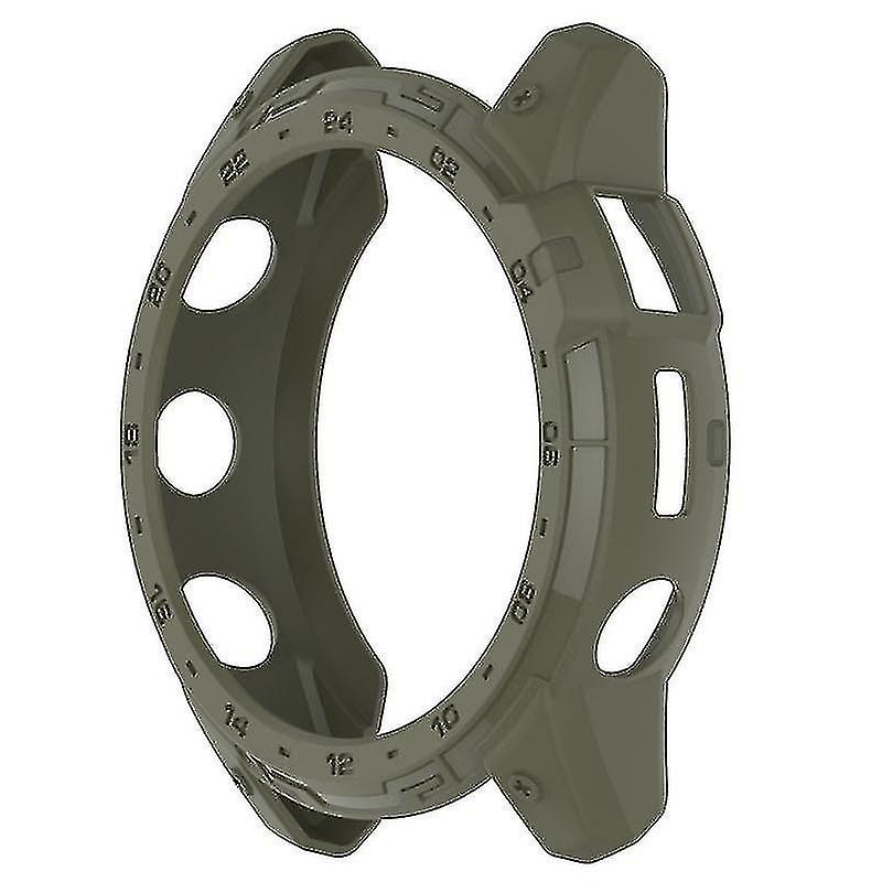 Tpu-Hülle für Garmin Fenix 7x Weiche transparente Silikonhülle für Garmin Tactix 7x (grün