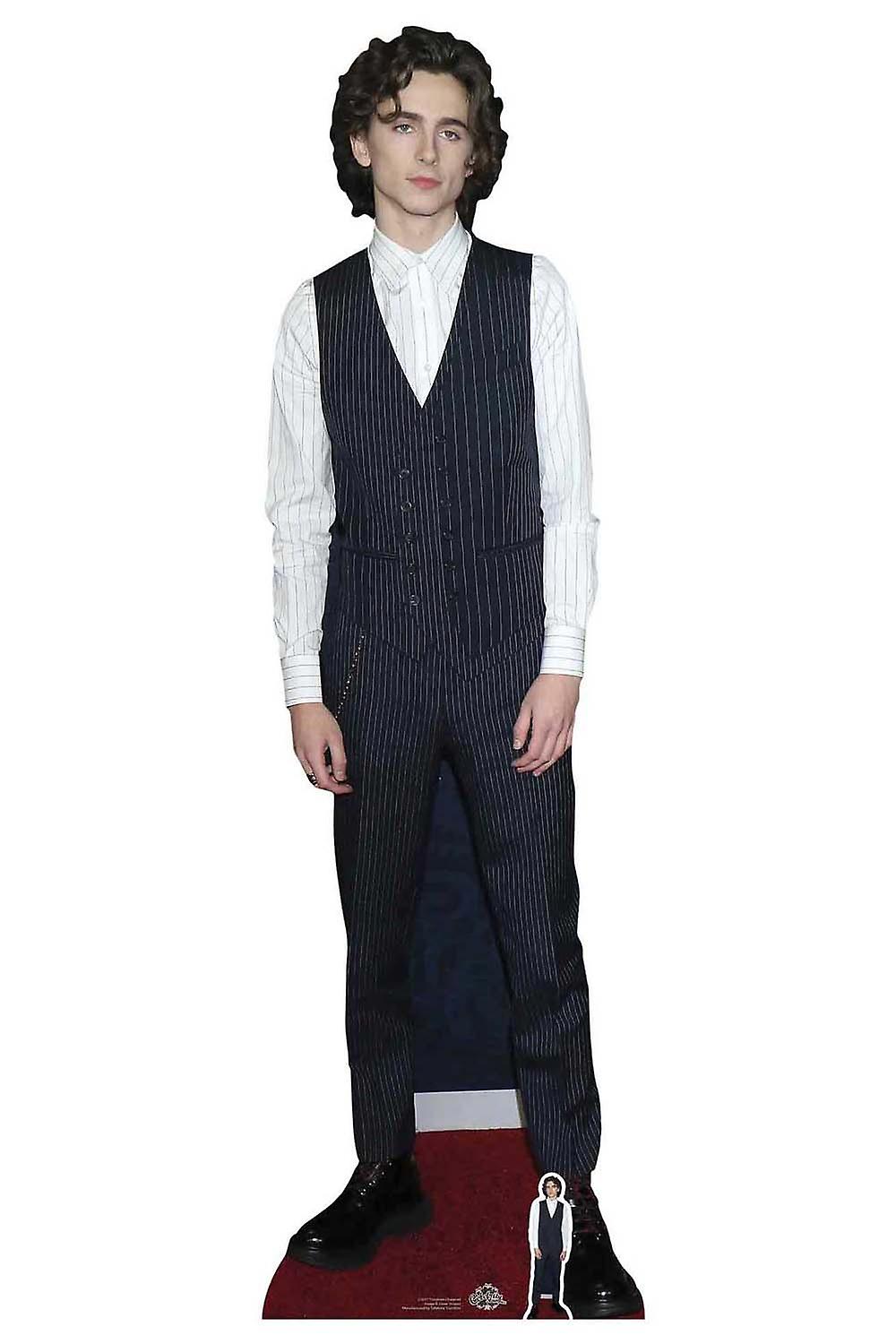 Timothee Chalamet Waistcoat Style Lifesize Cardboard Cutout / Standee