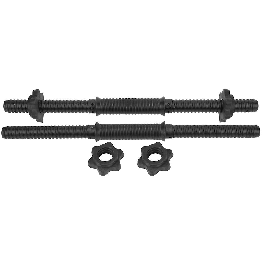 (2Pcs/Set) Gym Home Training Dumbbell Bars Spinlock Collar Bars with 4 Spinlock Collar