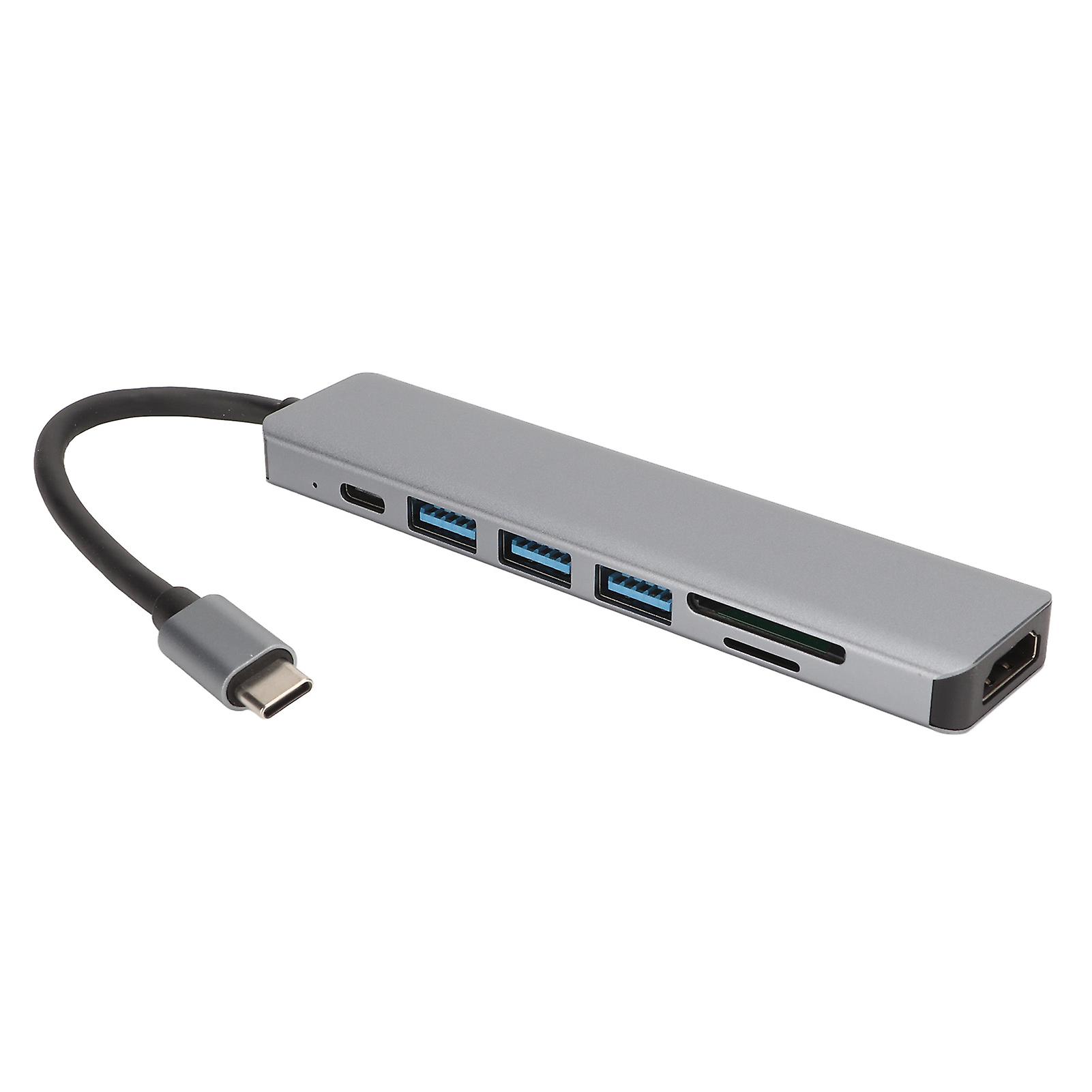 Docking, Station, Multifunction, Type C, USB, SD, TF, Splitter, Hub, Converter