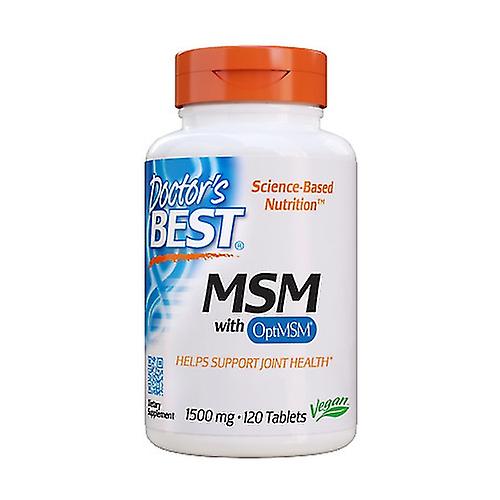 MSM with OptiMSM, 1500mg 120 tablets