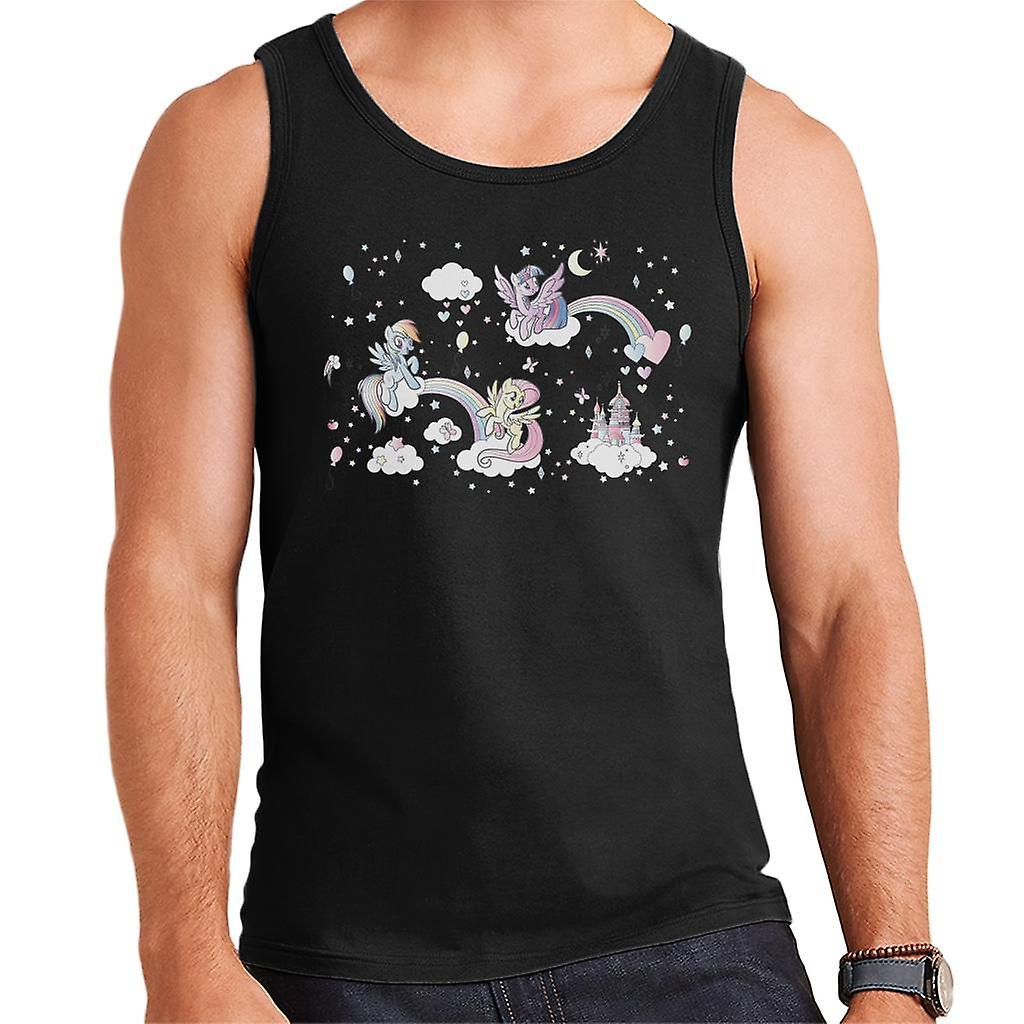 My Little Pony Squad On Fluffy Clouds Men's Vest