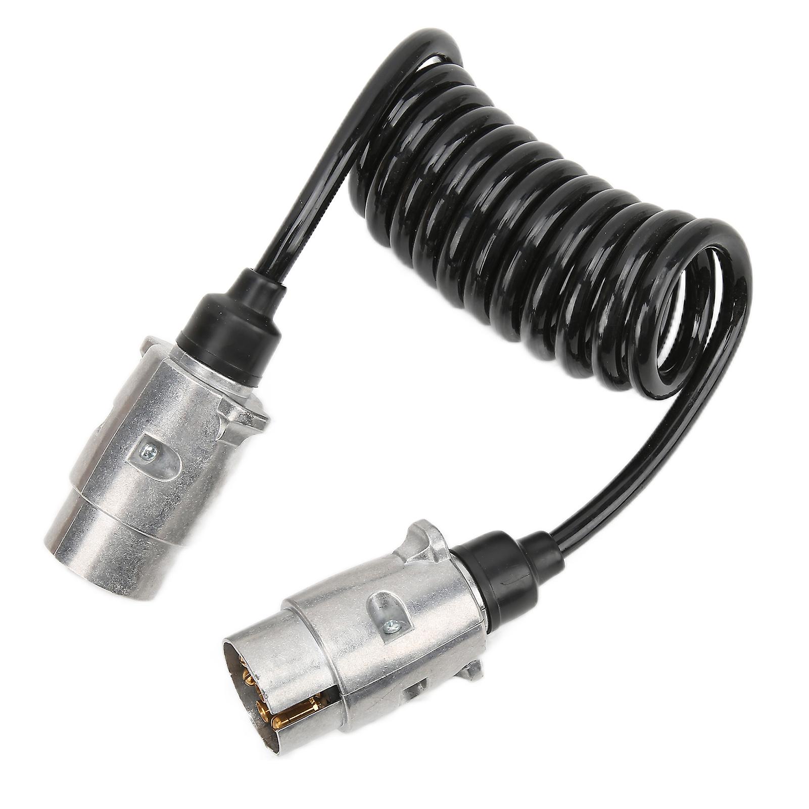 Trailer Wire Connector,Trailer Plug Extension Cable Car Power Supply Wire Plug Car Extension Cable Highly Versatile