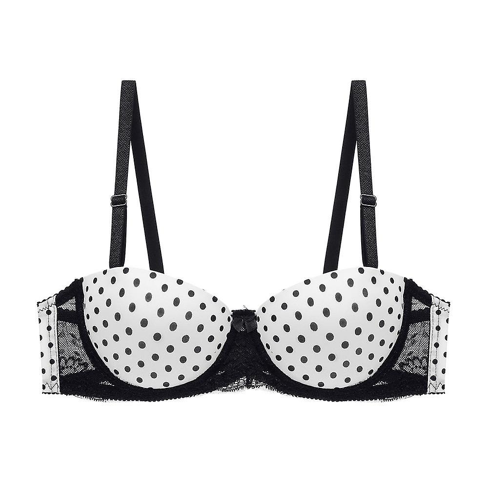 Blonder Justerte Stropper BH Kvinner Polstret Undertøy Push Up BH Bøyler Brassiere B C Cup
