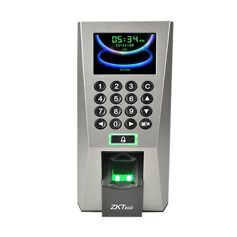 ZKTeco F18 TCP / IP USB Fingerabdrucksensor Zugangskontrolle 100000 Benutzerdatensatz