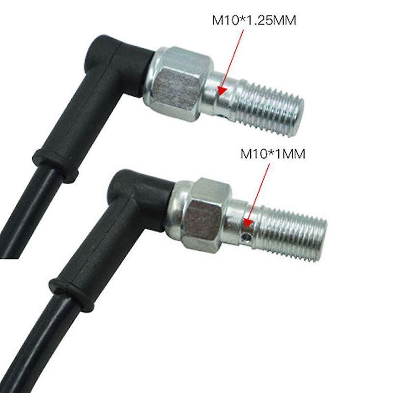 10x1.0mm Motorcycle Hydraulic Brake Pressure Light Switch Banjo Bolt